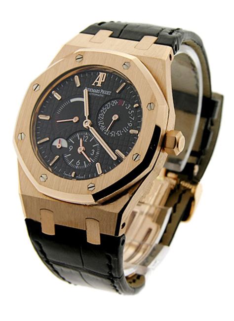 audemars piguet royal oak rose gold dual time